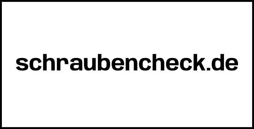 schraubencheck.de