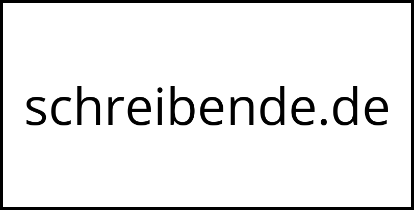 schreibende.de