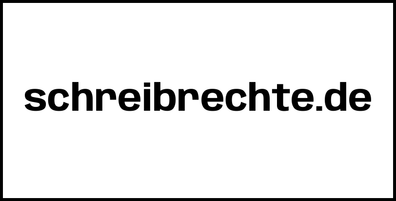 schreibrechte.de