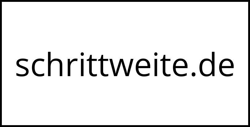 schrittweite.de