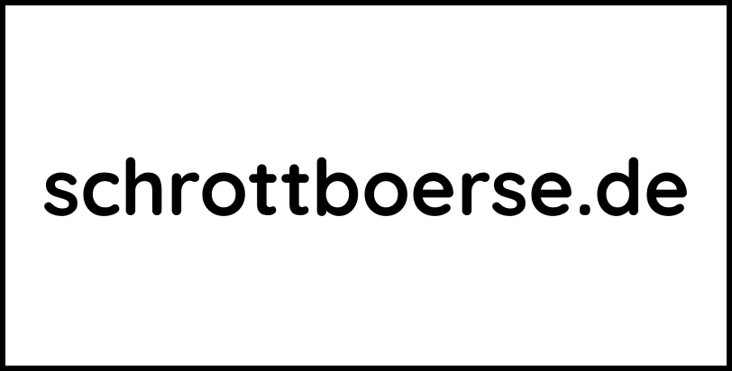 schrottboerse.de