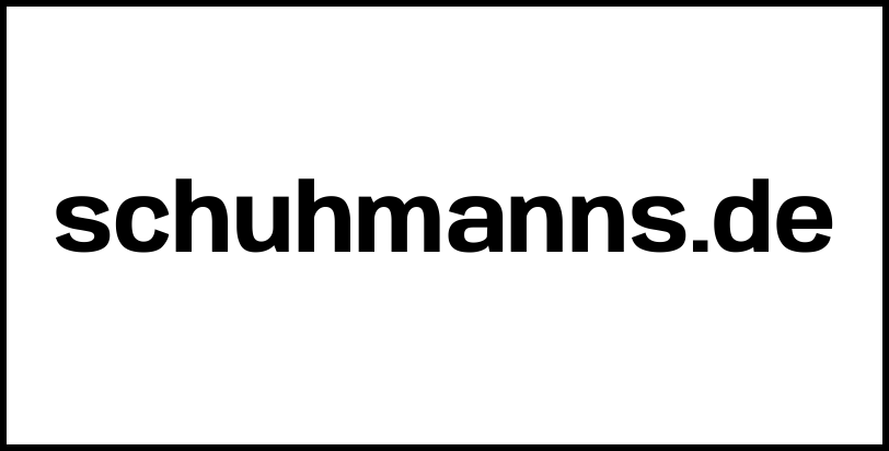 schuhmanns.de