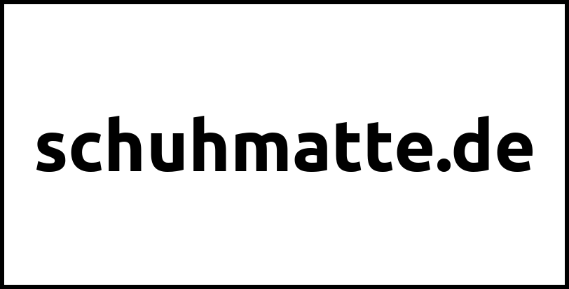 schuhmatte.de