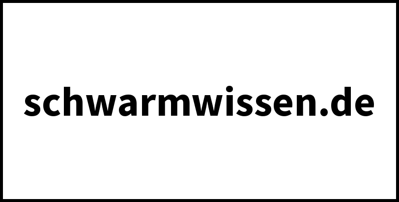 schwarmwissen.de