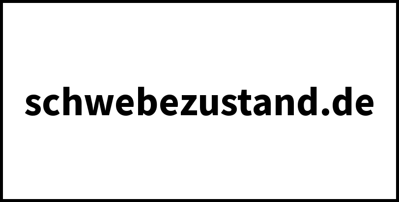 schwebezustand.de