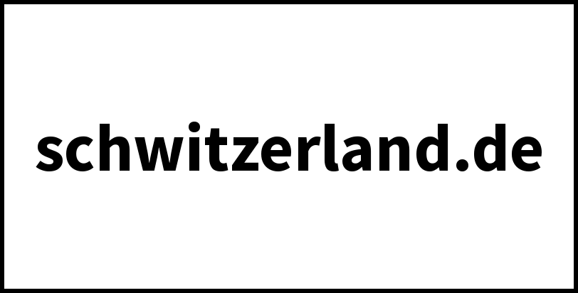 schwitzerland.de