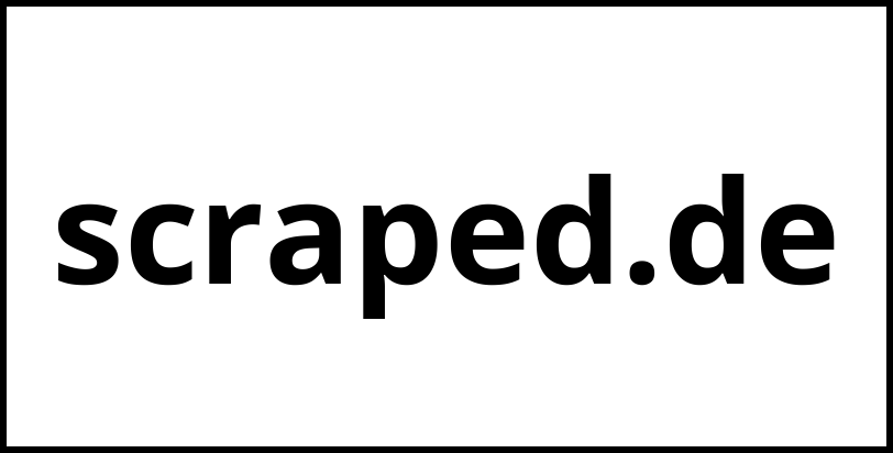 scraped.de