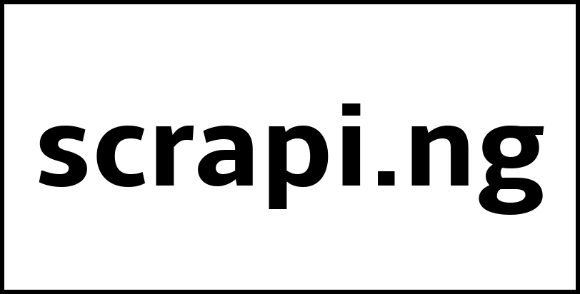 scrapi.ng