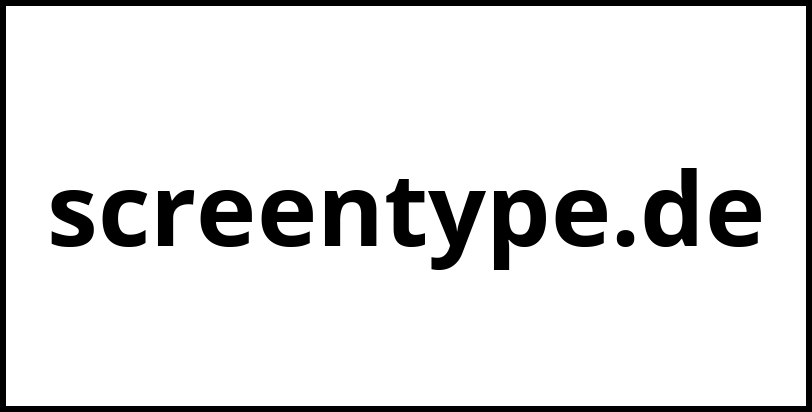 screentype.de