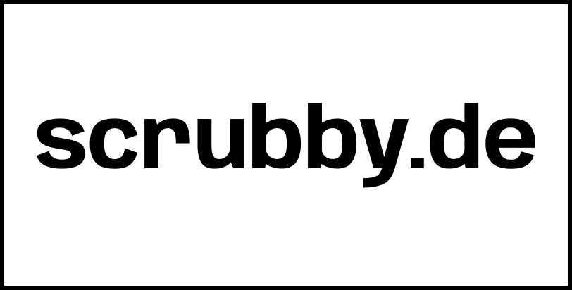 scrubby.de