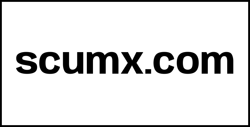 scumx.com