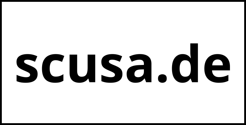 scusa.de