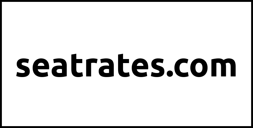 seatrates.com