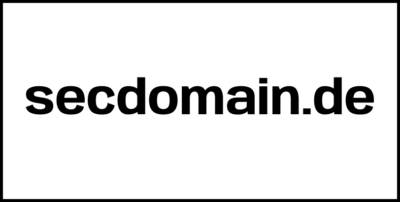 secdomain.de