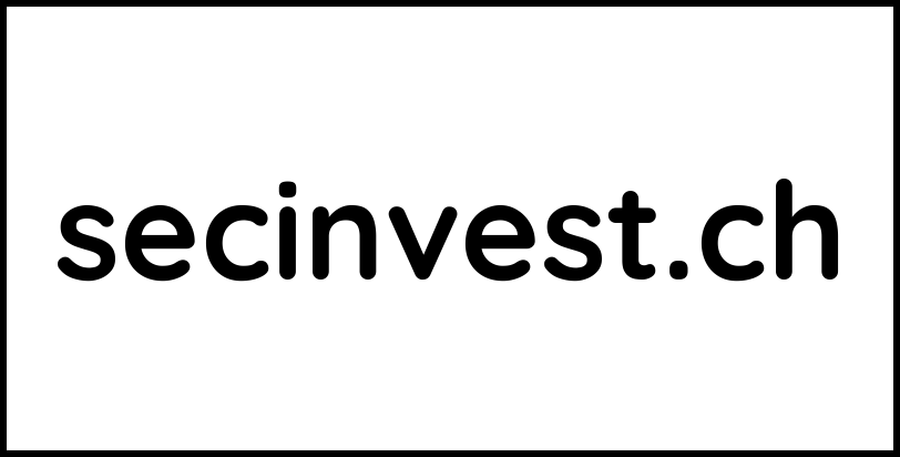 secinvest.ch