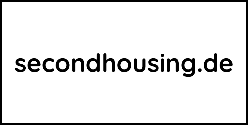 secondhousing.de