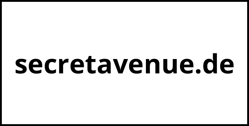 secretavenue.de