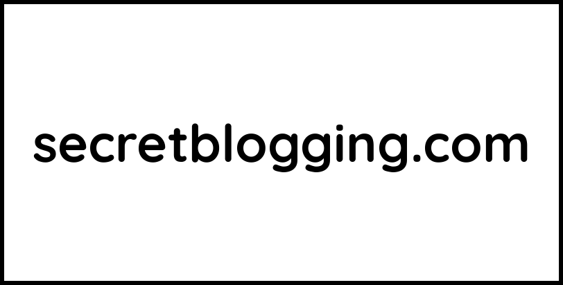 secretblogging.com