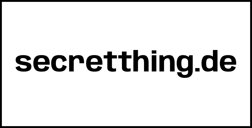 secretthing.de