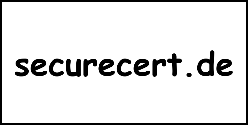 securecert.de