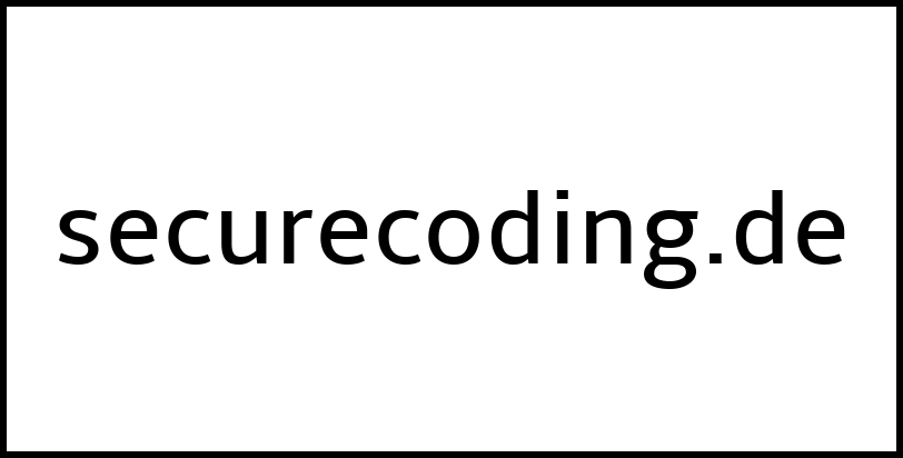 securecoding.de