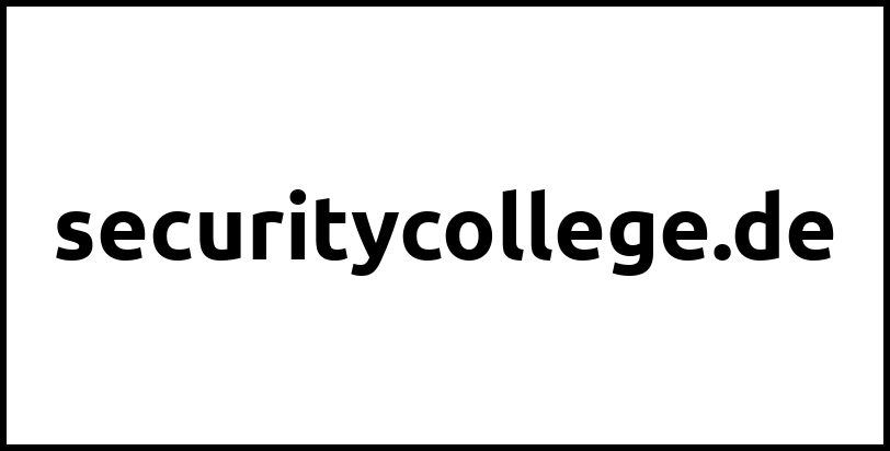 securitycollege.de