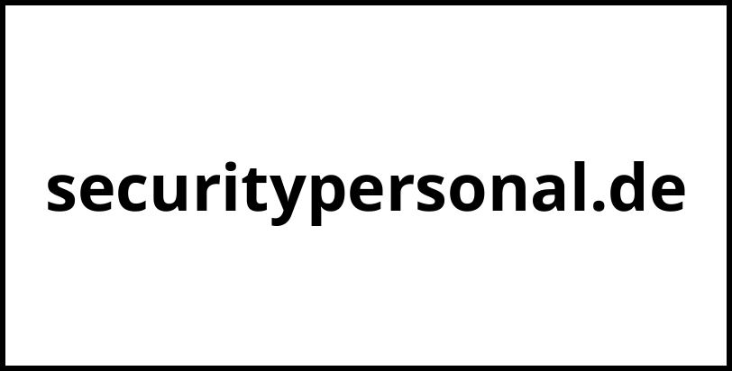 securitypersonal.de