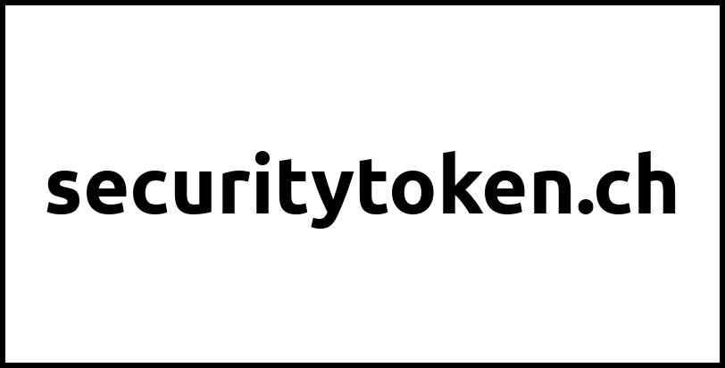 securitytoken.ch