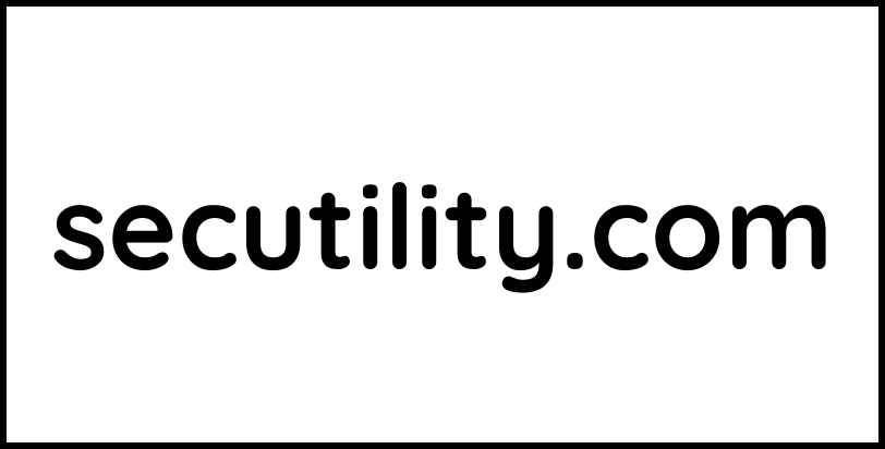 secutility.com