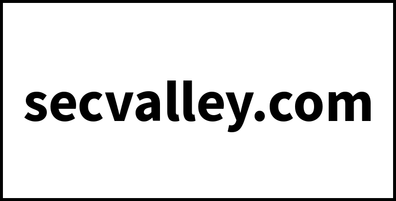 secvalley.com