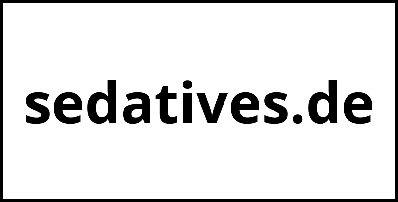 sedatives.de