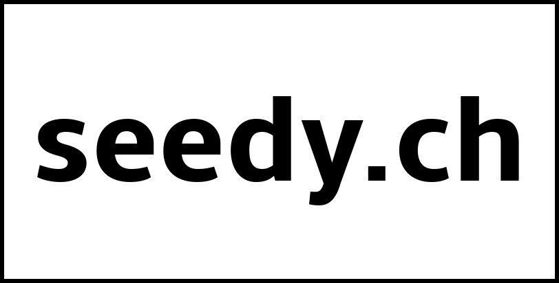 seedy.ch