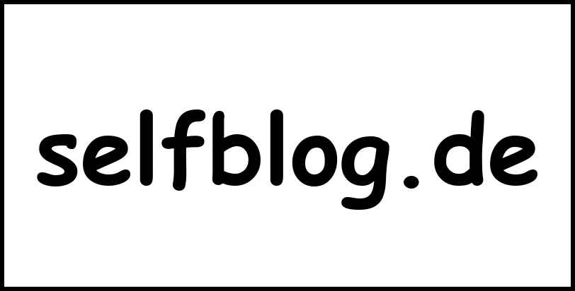 selfblog.de