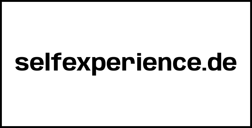 selfexperience.de