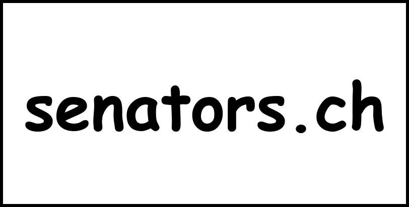 senators.ch