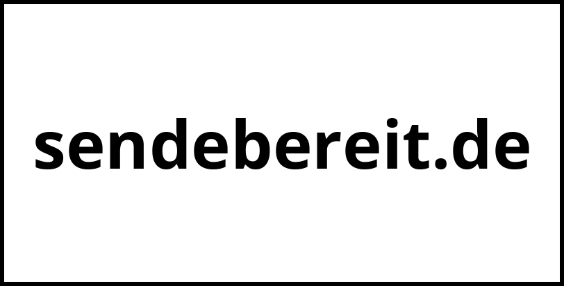 sendebereit.de