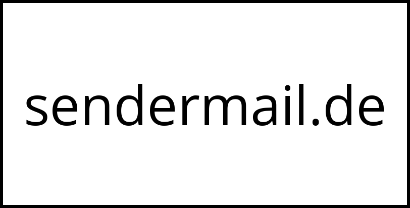 sendermail.de