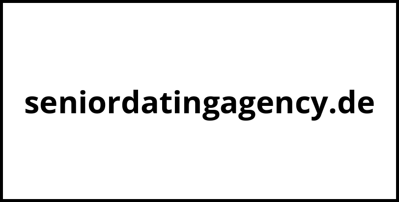 seniordatingagency.de