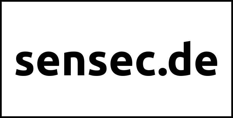 sensec.de