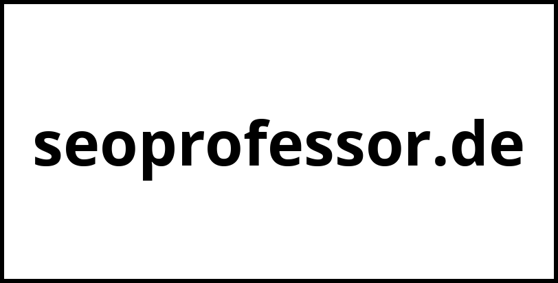 seoprofessor.de