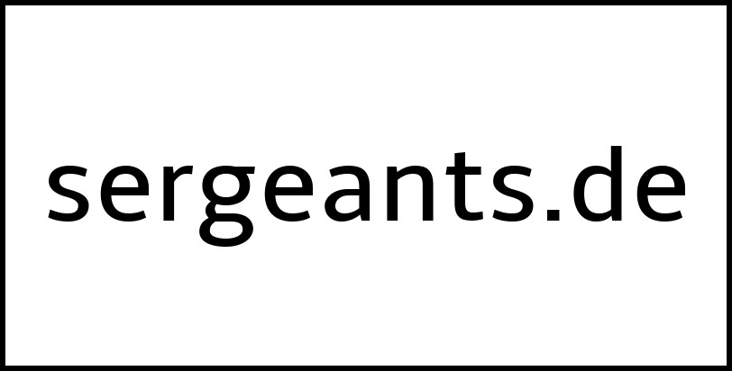 sergeants.de