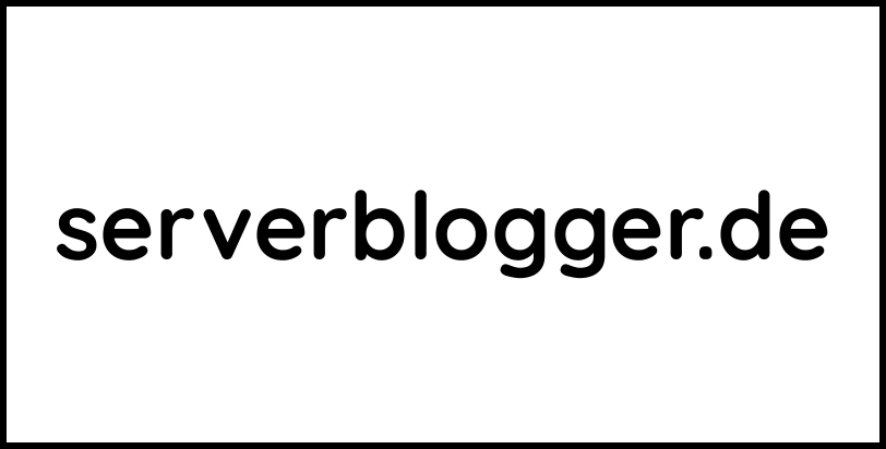 serverblogger.de