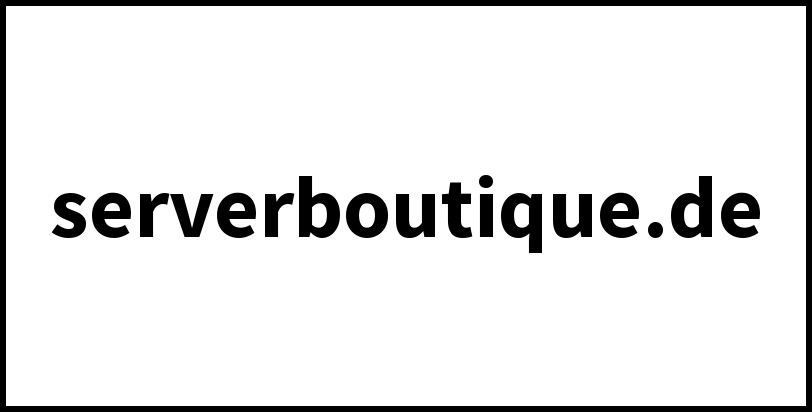 serverboutique.de