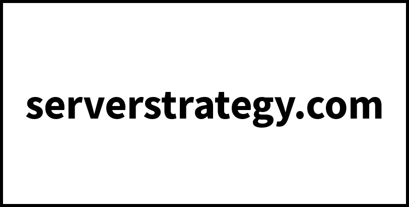 serverstrategy.com