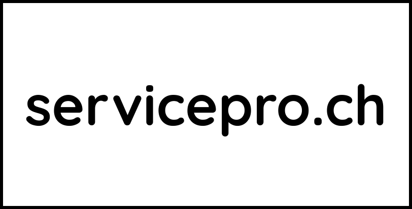 servicepro.ch