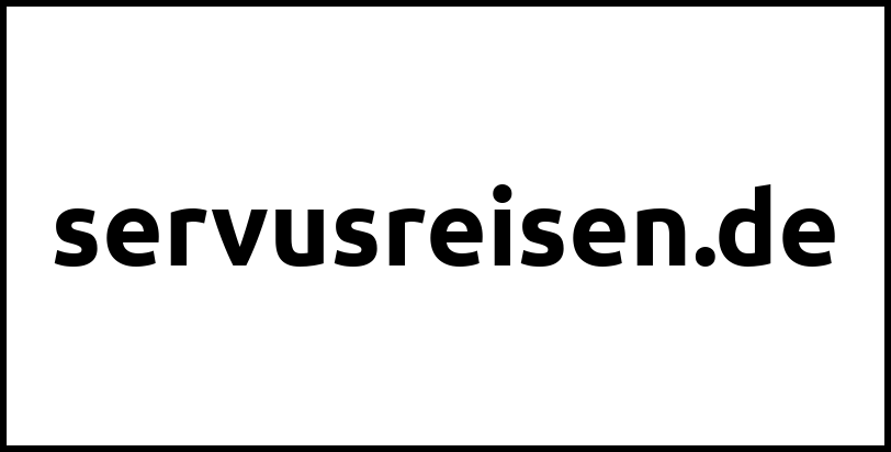 servusreisen.de