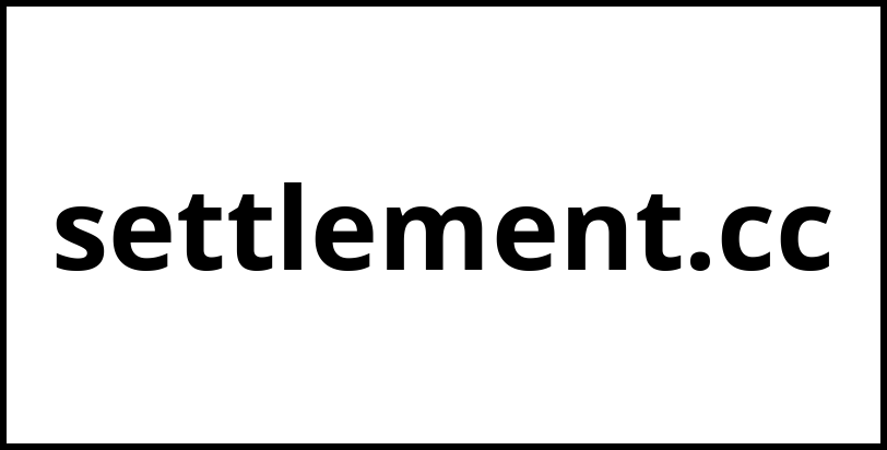 settlement.cc