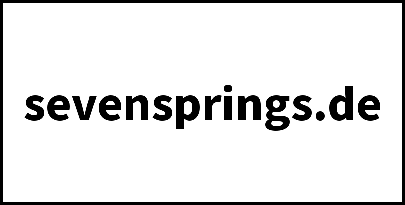 sevensprings.de