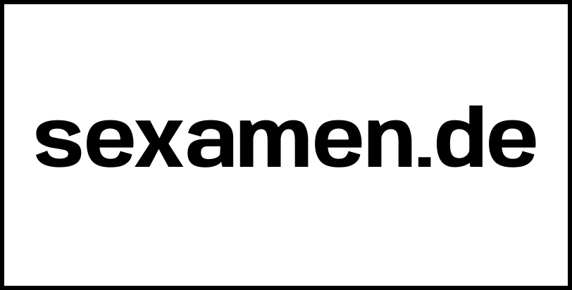 sexamen.de