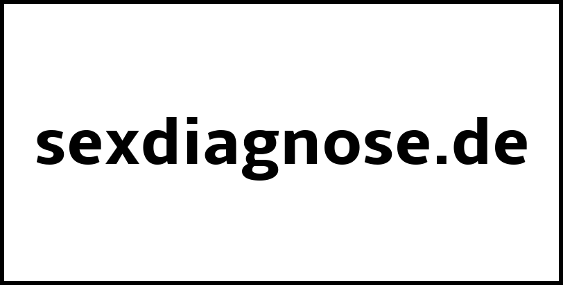 sexdiagnose.de